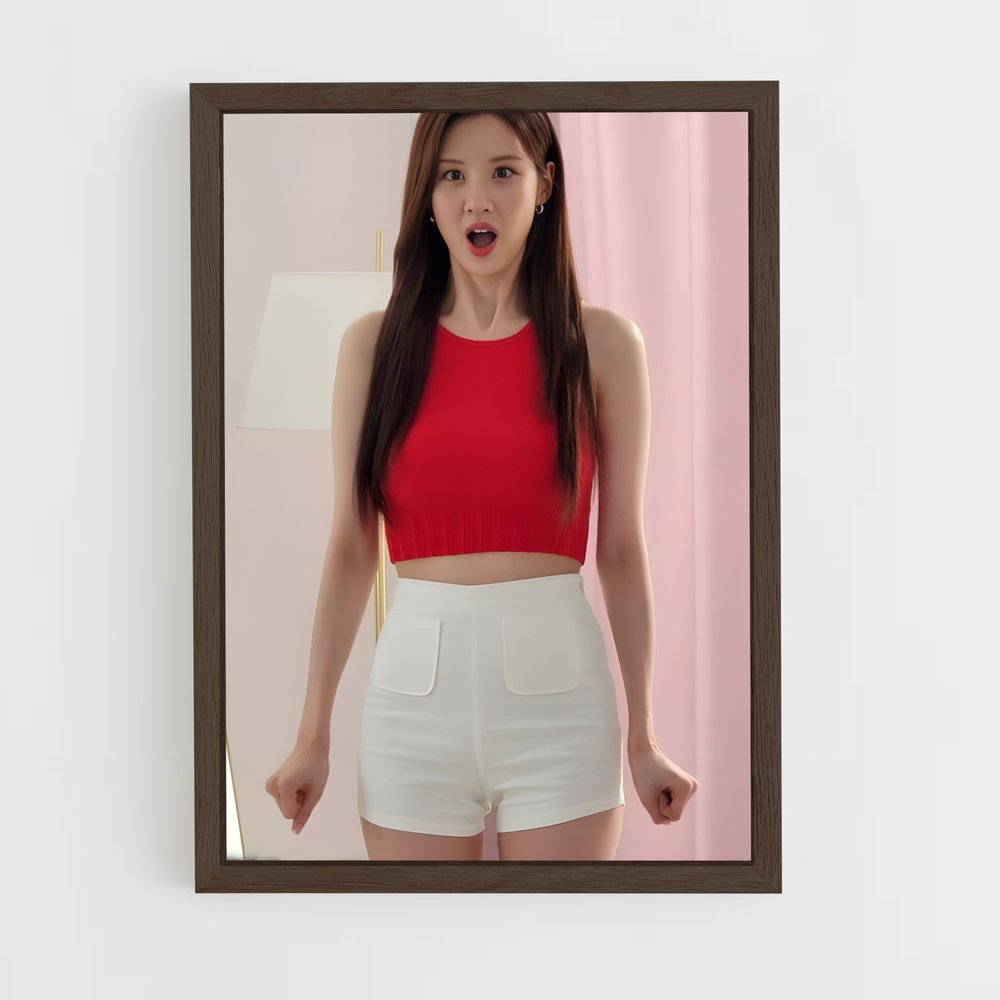 ap-seohyun-4 cadre Bois foncé