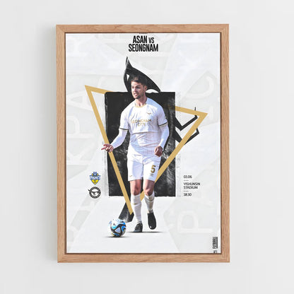 ap-seongnam fc-2 cadre Bois clair