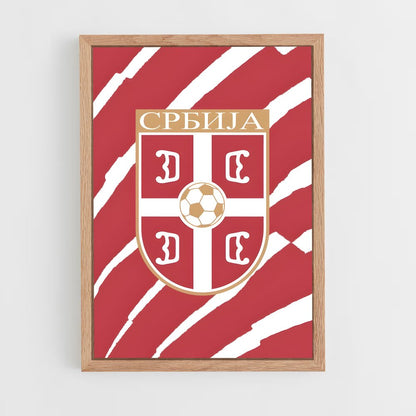 ap-serbia national football team-4 cadre Bois clair