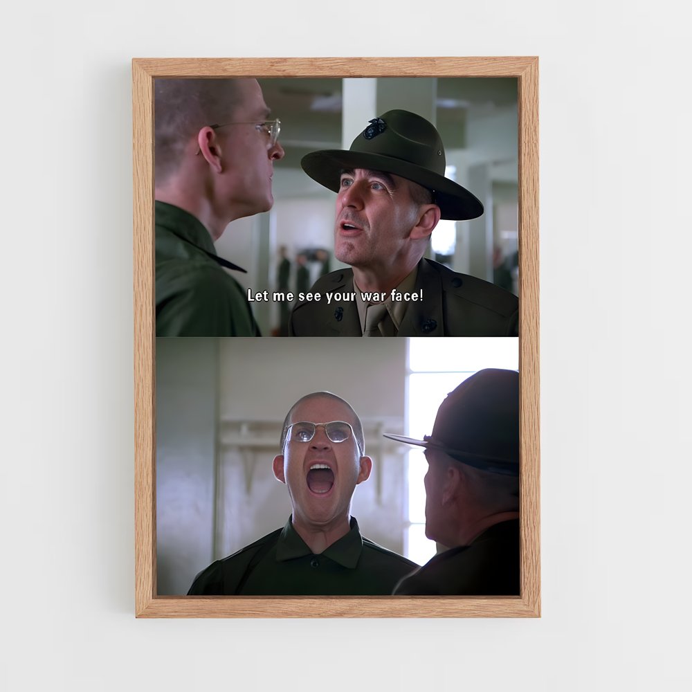 ap-sergeant hartman-2 cadre Bois clair
