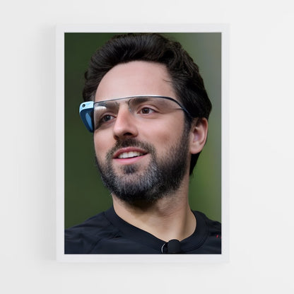 ap-sergey brin-1 cadre Blanc