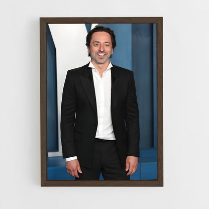 ap-sergey brin-3 cadre Bois foncé