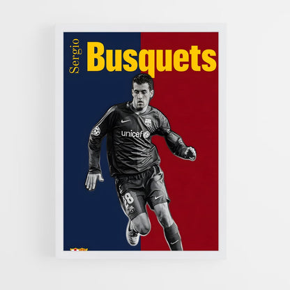 ap-sergio busquets-11 cadre Blanc
