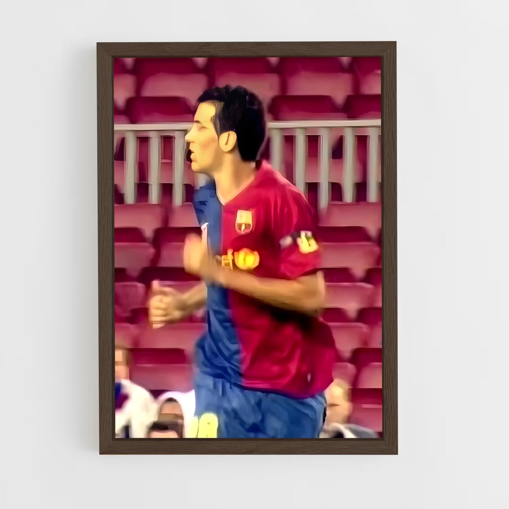 ap-sergio busquets-3 cadre Bois foncé