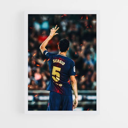 ap-sergio busquets-4 cadre Blanc