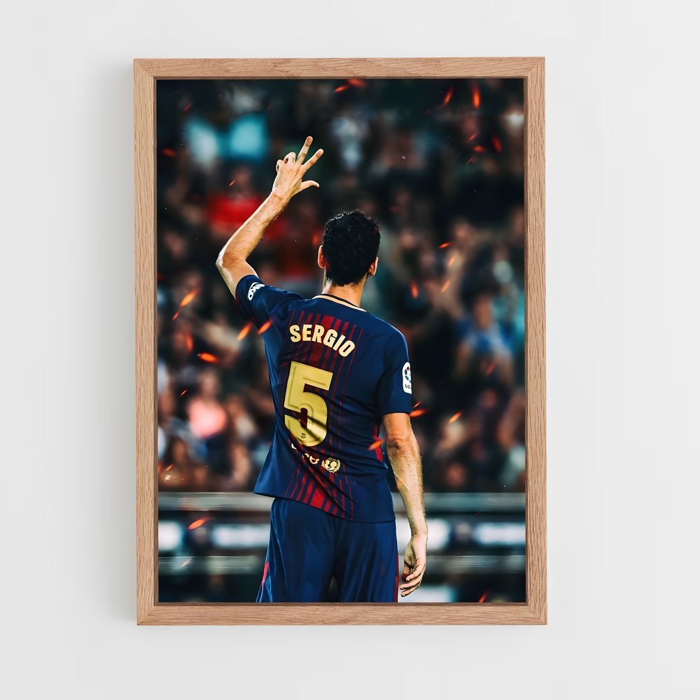ap-sergio busquets-4 cadre Bois clair