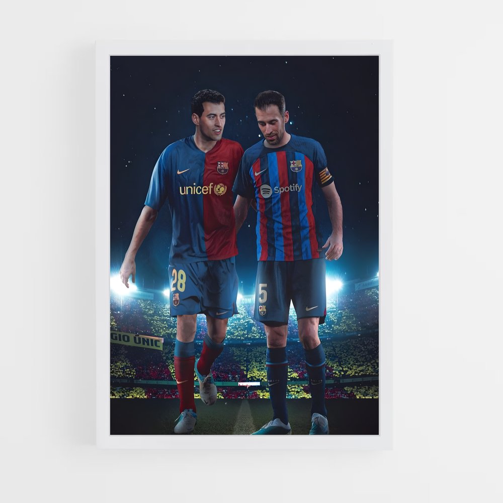 ap-sergio busquets-7 cadre Blanc