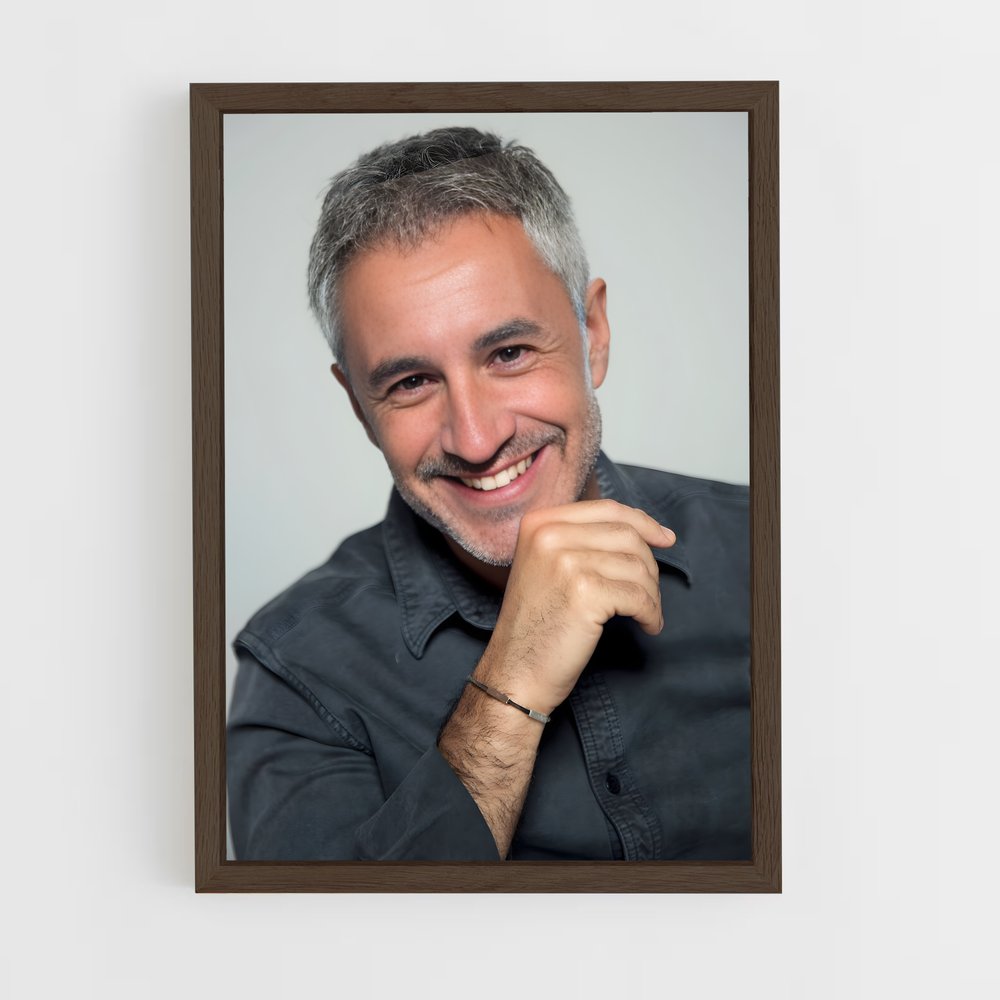 ap-sergio dalma-1 cadre Bois foncé