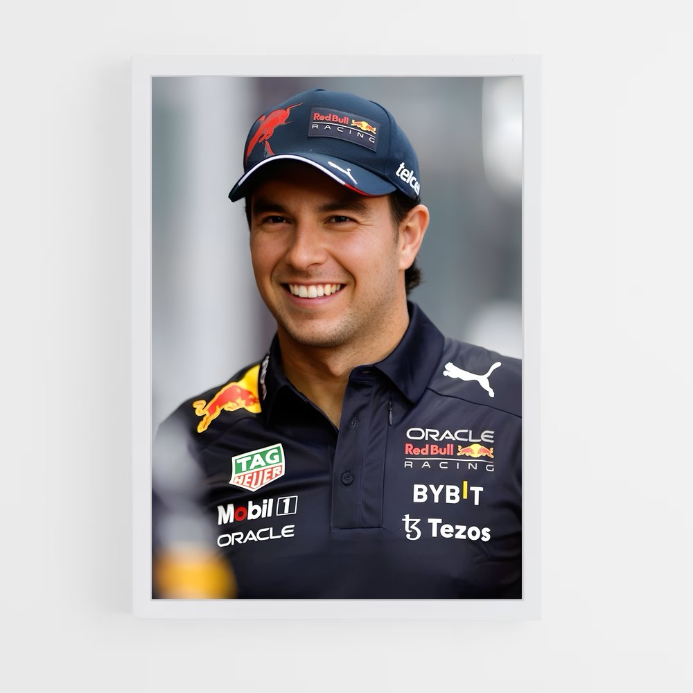 ap-sergio perez-3 cadre Blanc