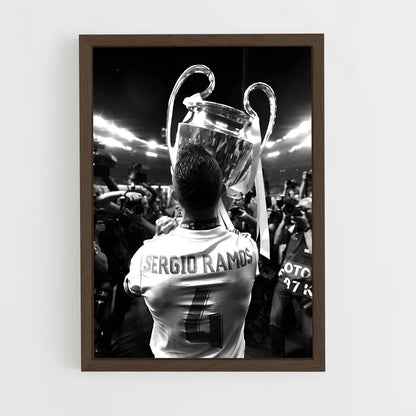 ap-sergio ramos-1 cadre Bois foncé