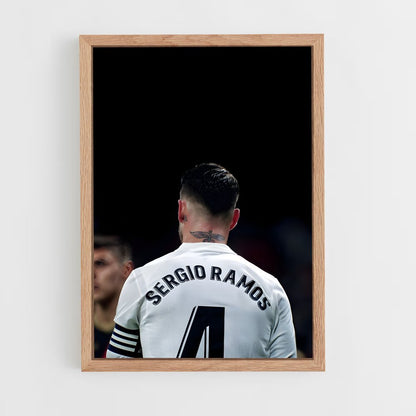 ap-sergio ramos-3 cadre Bois clair