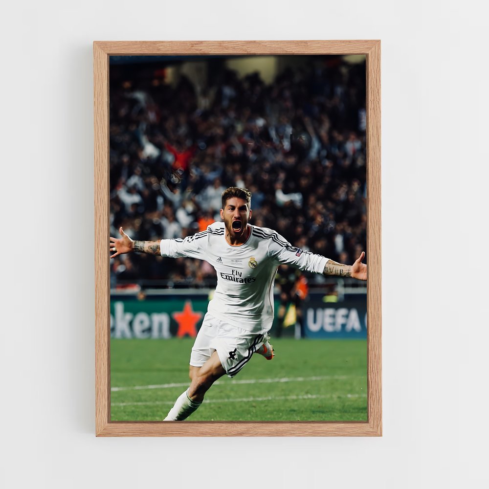ap-sergio ramos-7 cadre Bois clair