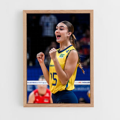 ap-serie a1 italy volleyball-5 cadre Bois clair
