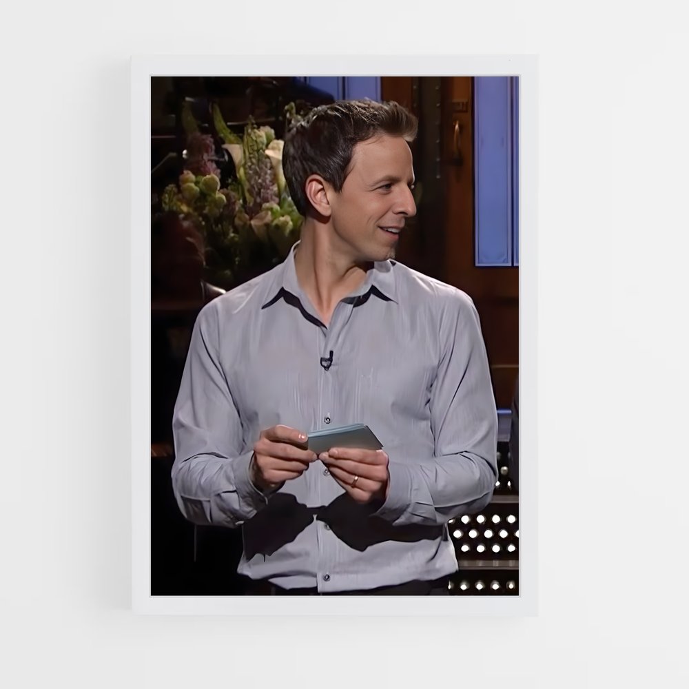 ap-seth meyers-3 cadre Blanc