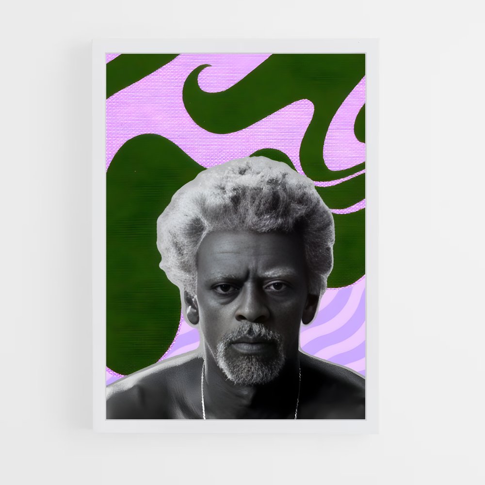ap-seu jorge-8 cadre Blanc