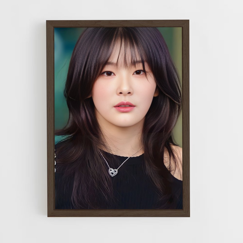 ap-seulgi-4 cadre Bois foncé