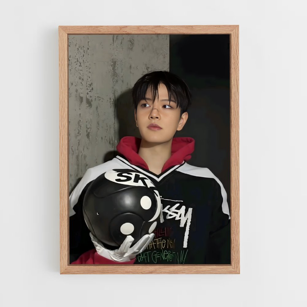 ap-seungmin-5 cadre Bois clair