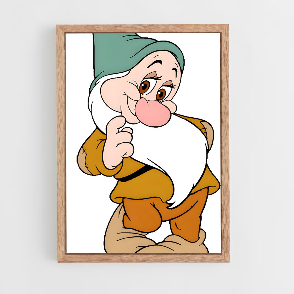 ap-seven dwarfs-5 cadre Bois clair