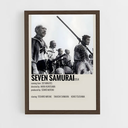 ap-seven samurai-3 cadre Bois foncé