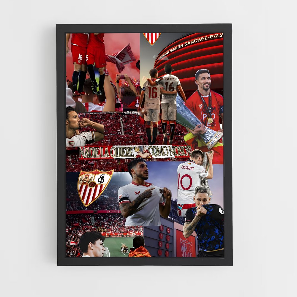 ap-sevilla fc-1 cadre Noir