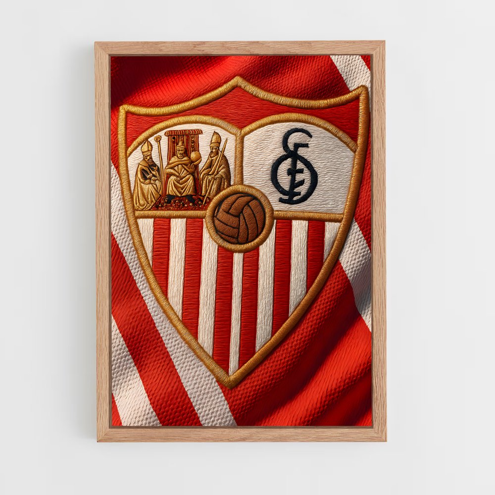 ap-sevilla fc-5 cadre Bois clair