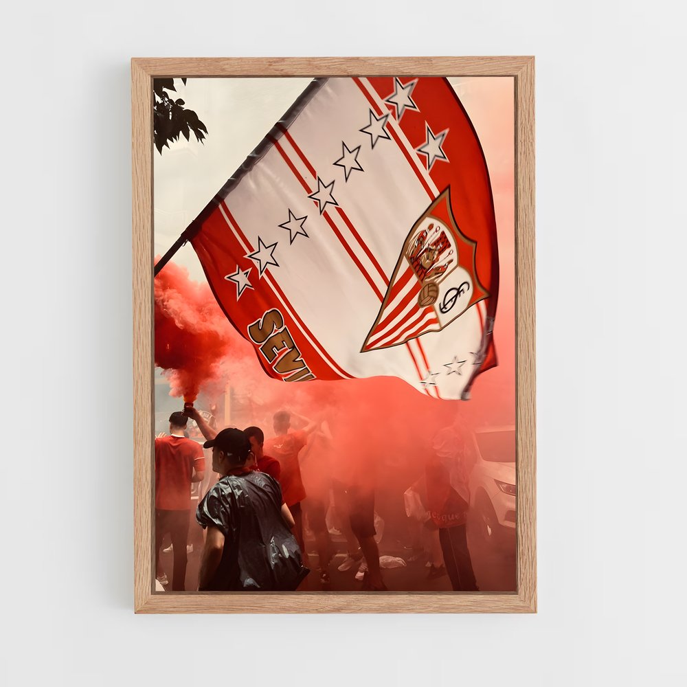 ap-sevilla fc-6 cadre Bois clair