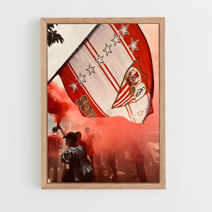 ap-sevilla fc-6 cadre Bois clair