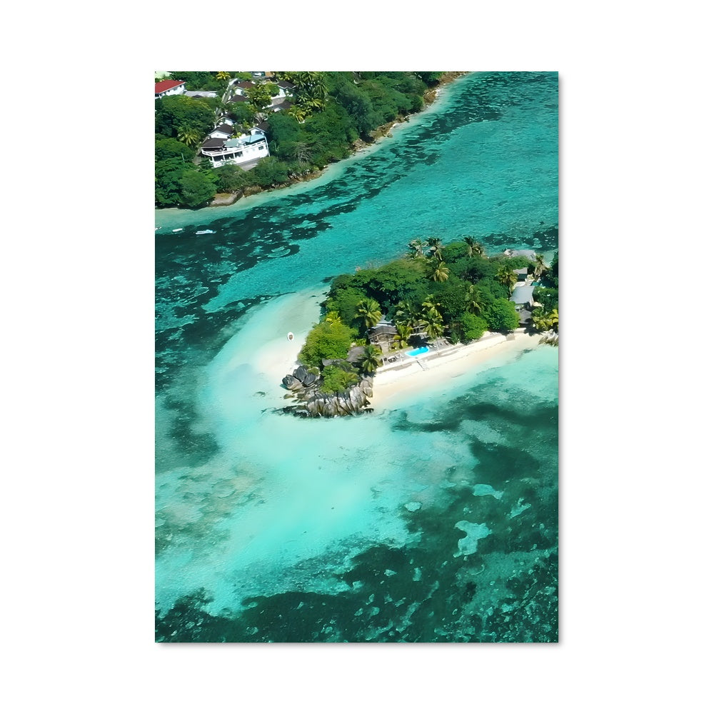 Poster Seychelles islands 96959