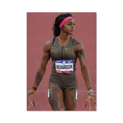 Poster Sha'carri richardson 64631