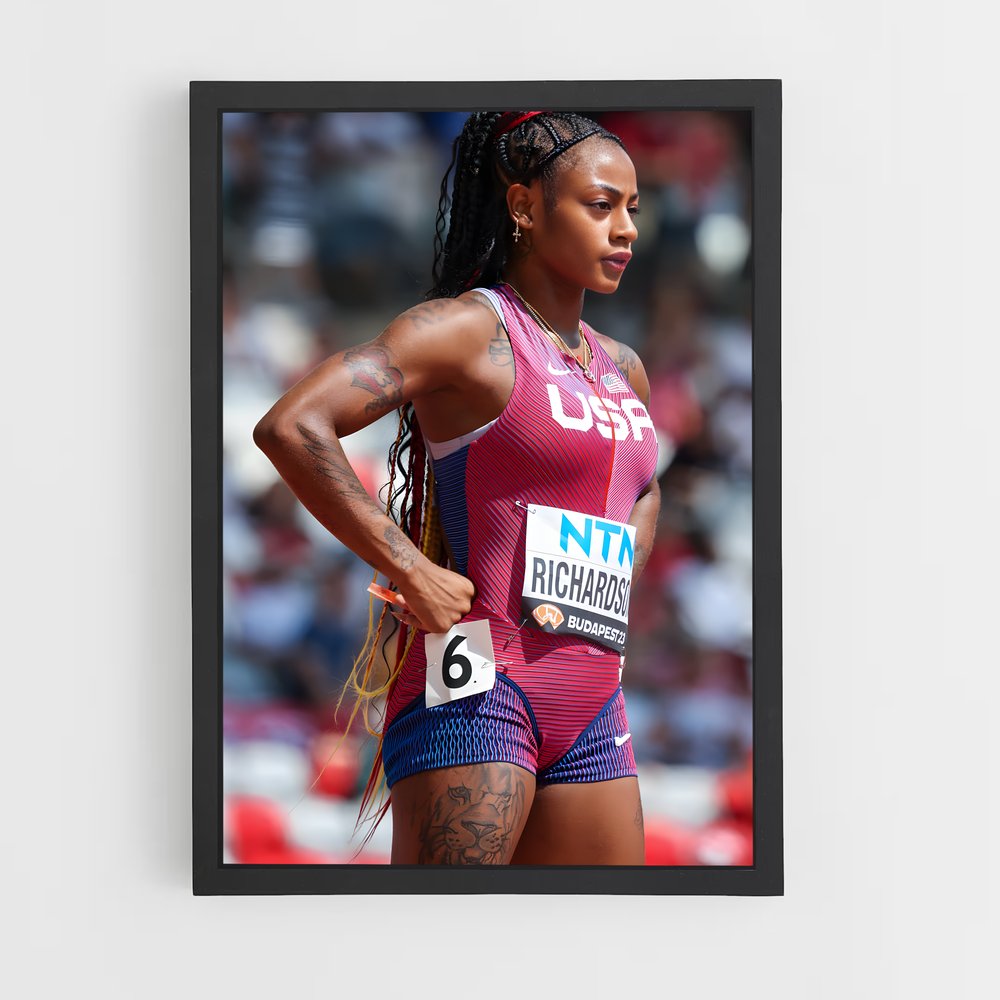 ap-sha'carri richardson-1 cadre Noir