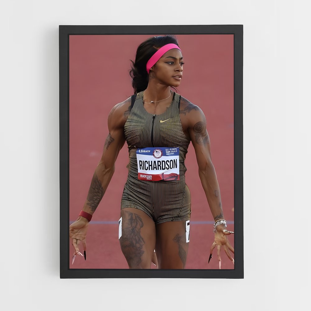 ap-sha'carri richardson-5 cadre Noir