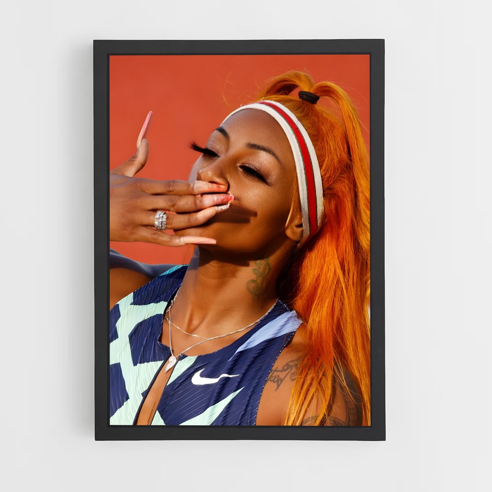 ap-sha'carri richardson-7 cadre Noir