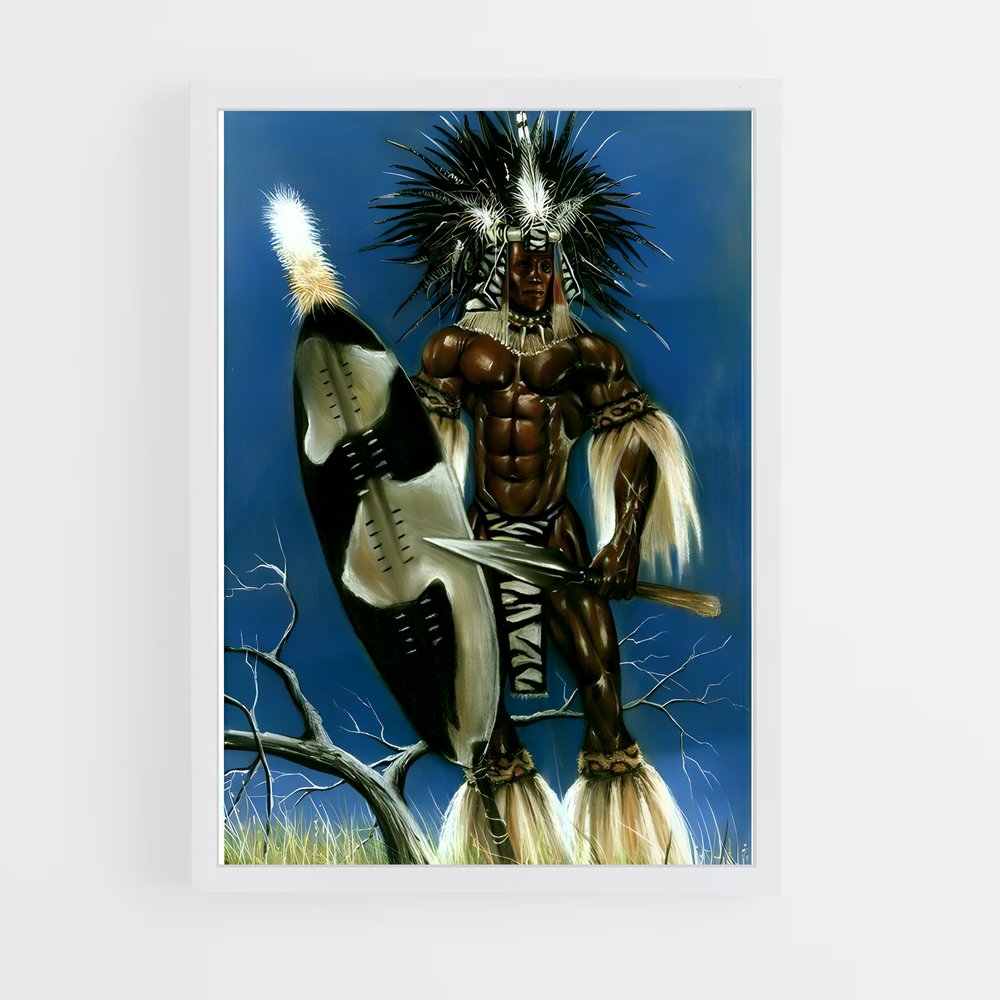 ap-shaka zulu-2 cadre Blanc