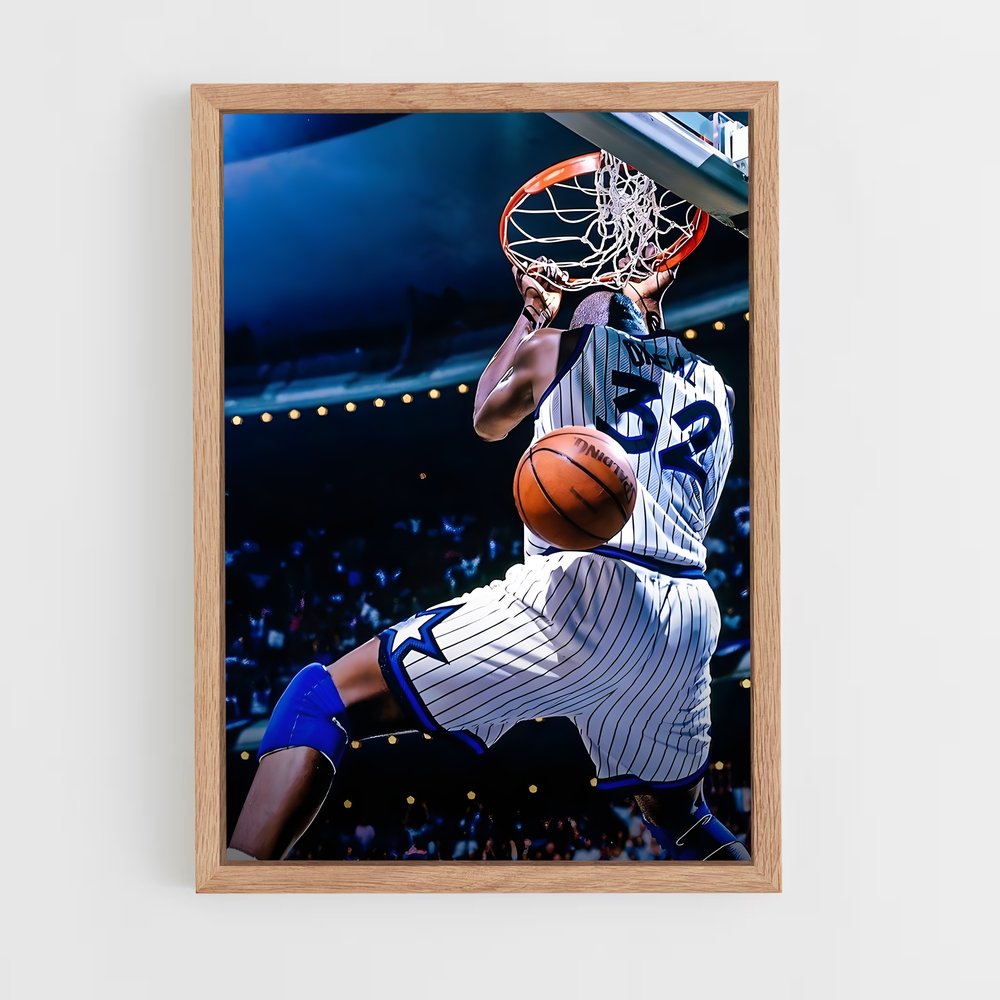 ap-shaquille o'neal-8 cadre Bois clair