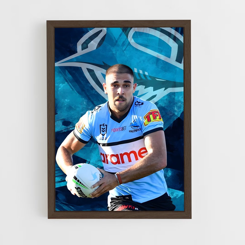 ap-sharks-3 cadre Bois foncé