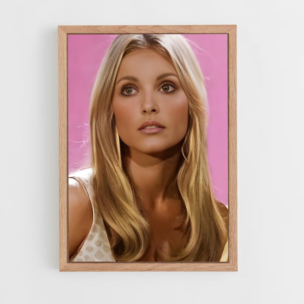 ap-sharon tate-1 cadre Bois clair