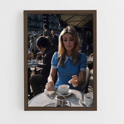 ap-sharon tate-6 cadre Bois foncé