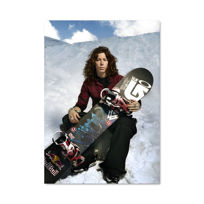 Poster Shaun en Neige