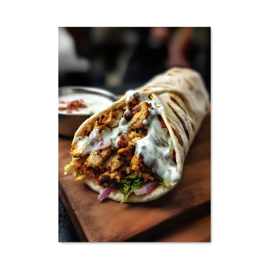 Poster Shawarma Delight