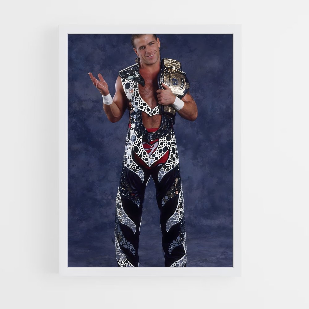 ap-shawn michaels-2 cadre Blanc