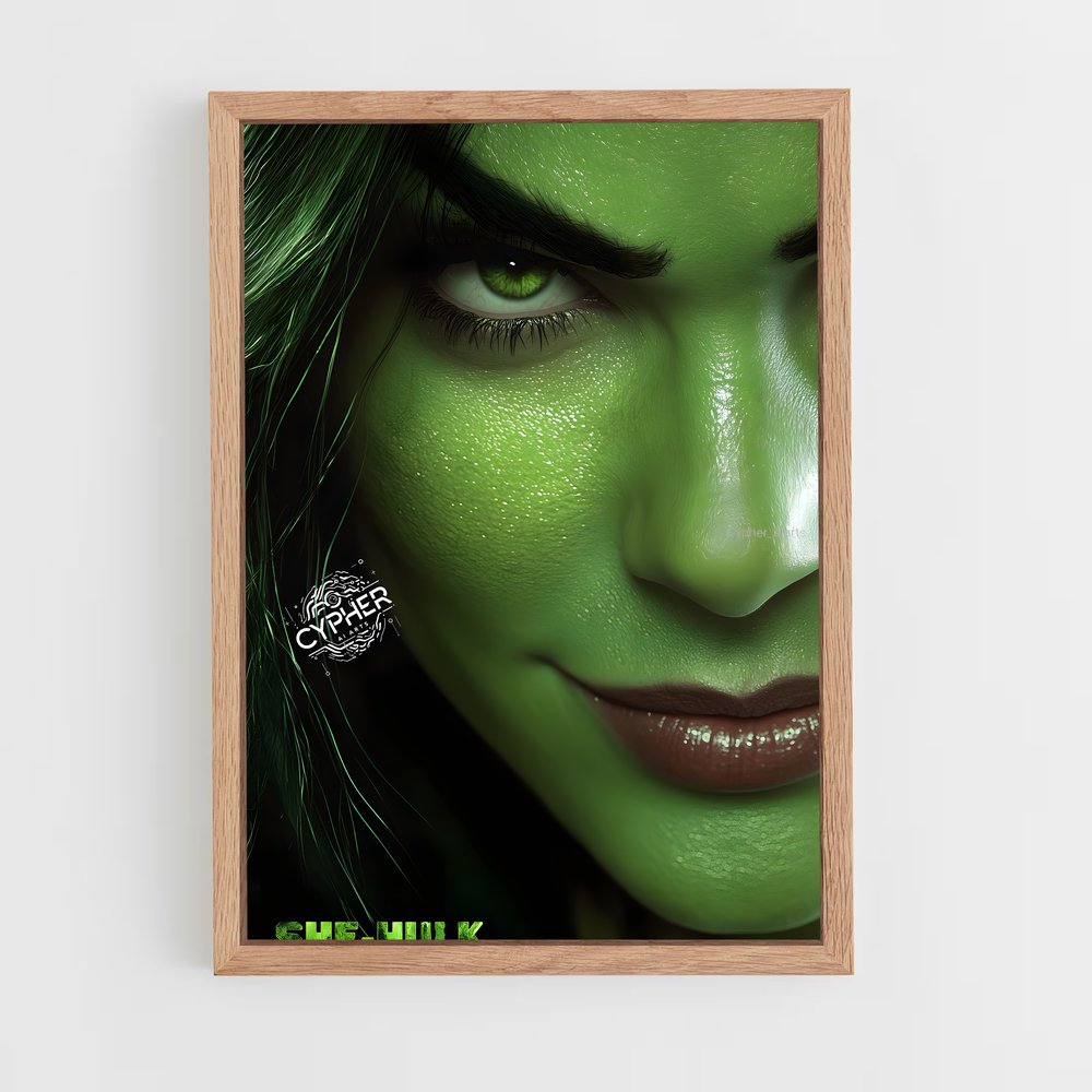 ap-she hulk-11 cadre Bois clair