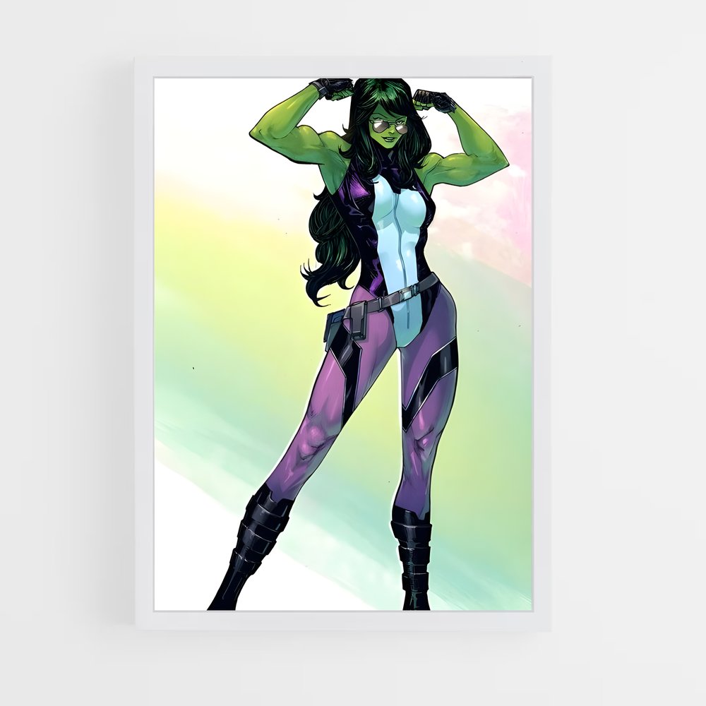 ap-she hulk-3 cadre Blanc
