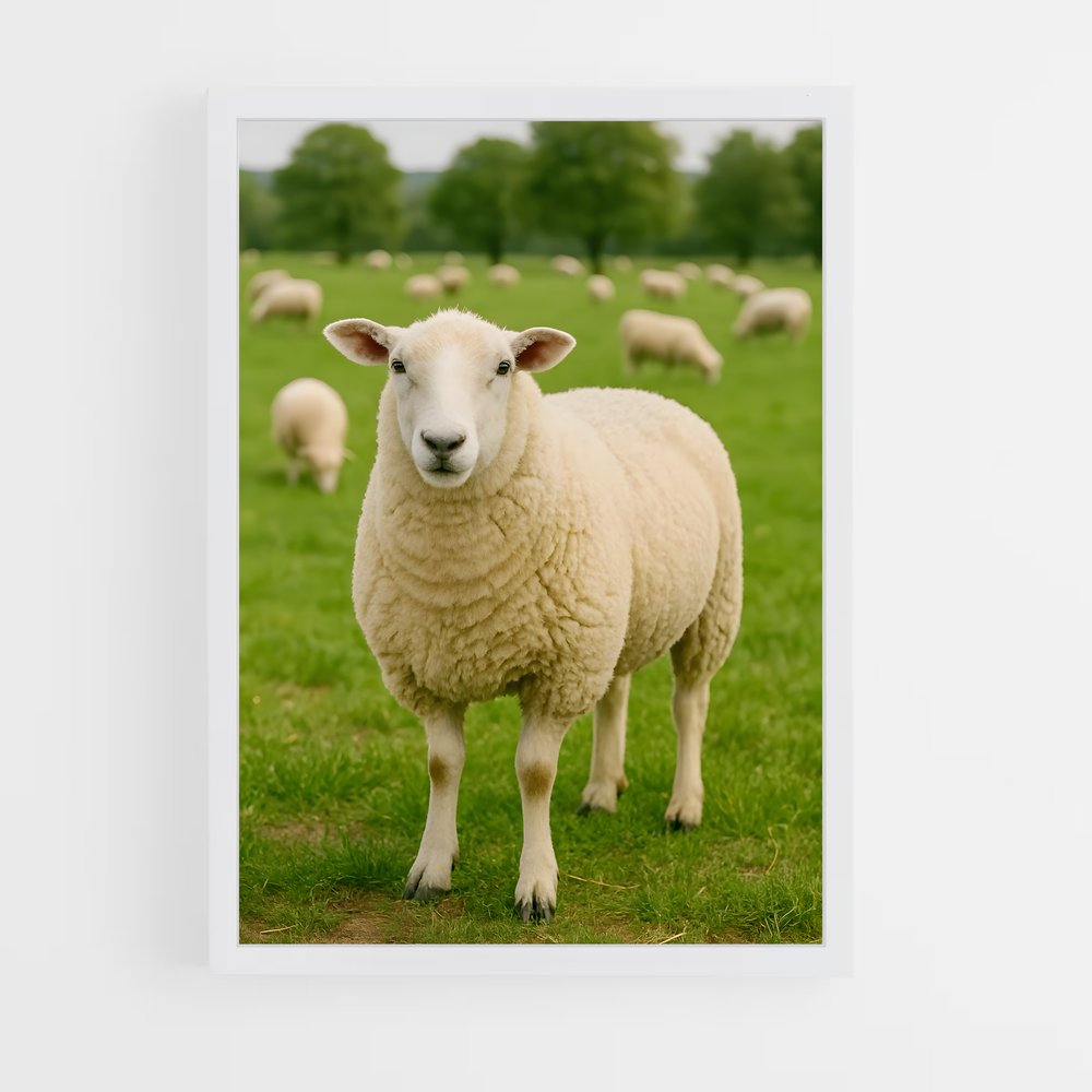 ap-sheep-3 cadre Blanc