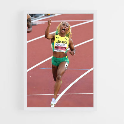 ap-shelly-ann fraser-pryce-1 cadre Blanc