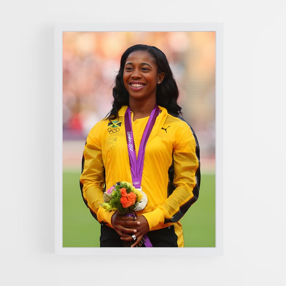 ap-shelly-ann fraser-pryce-2 cadre Blanc