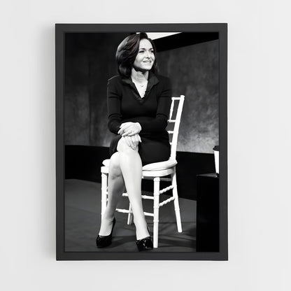 ap-sheryl sandberg-5 cadre Noir