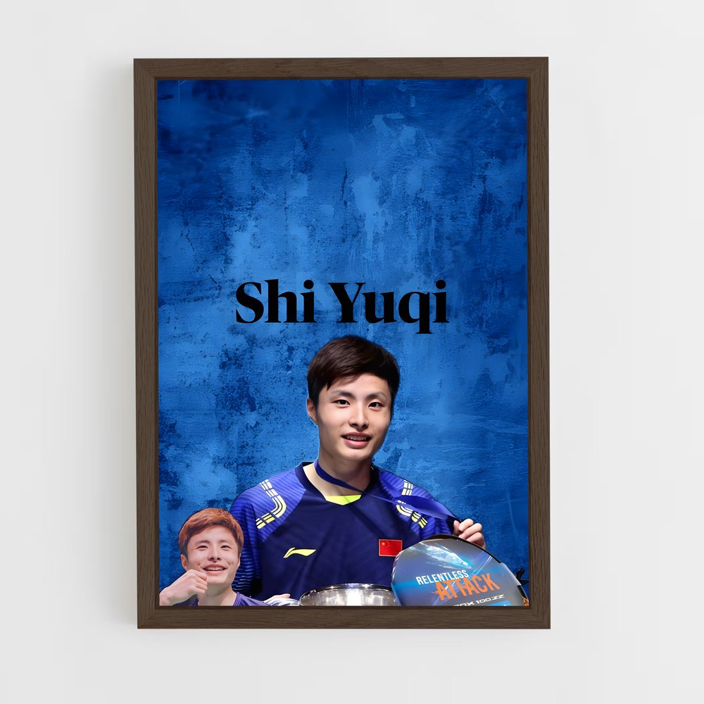 ap-shi yuqi-2 cadre Bois foncé