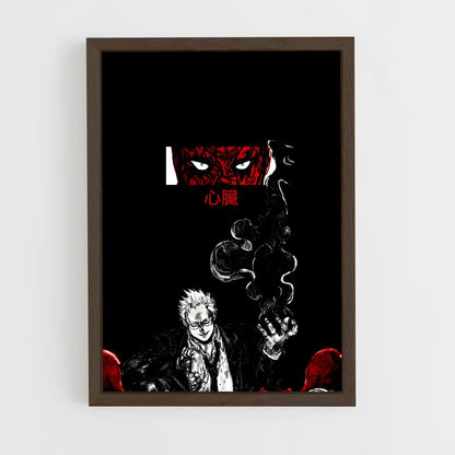 ap-shin dorohedoro-1 cadre Bois foncé
