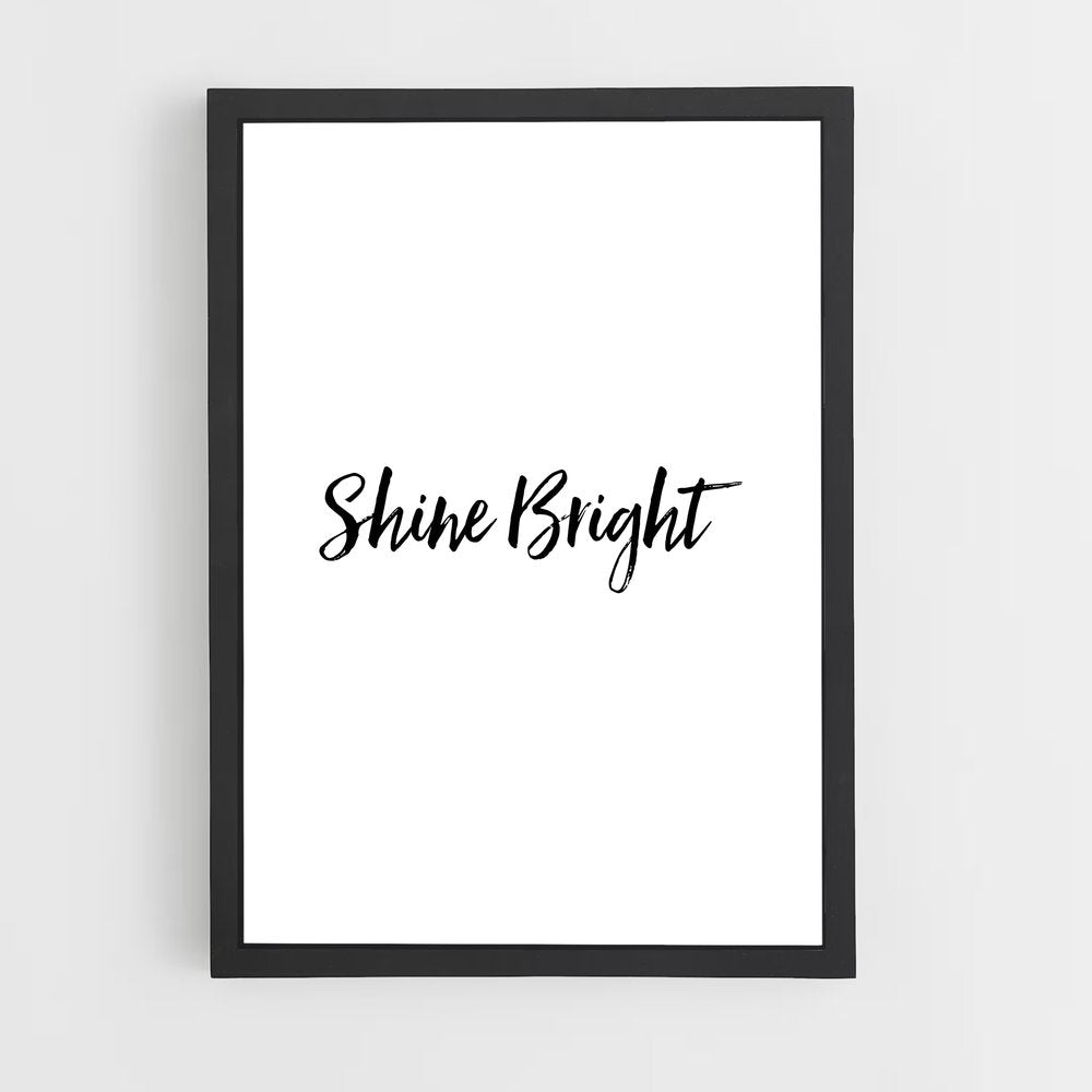 ap-shine bright-4 cadre Noir