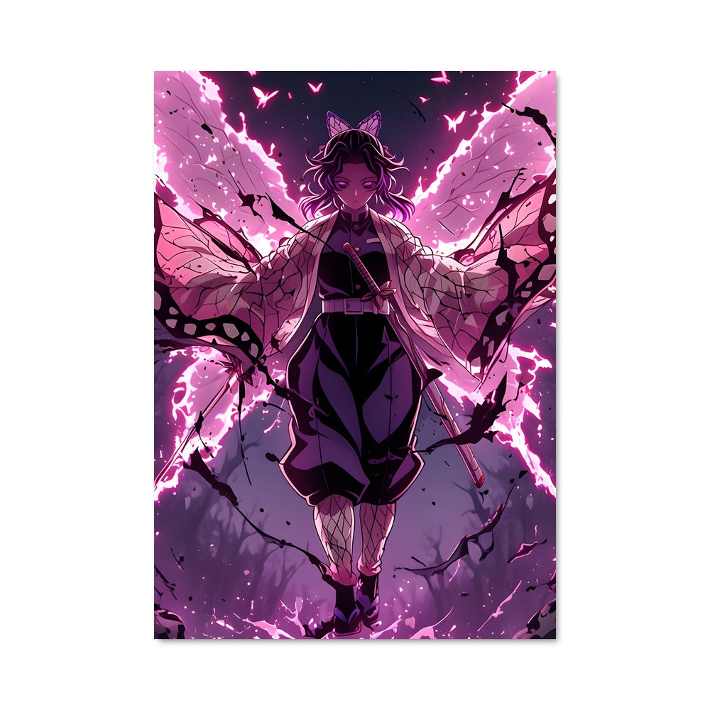 Poster Papillon Éthéré